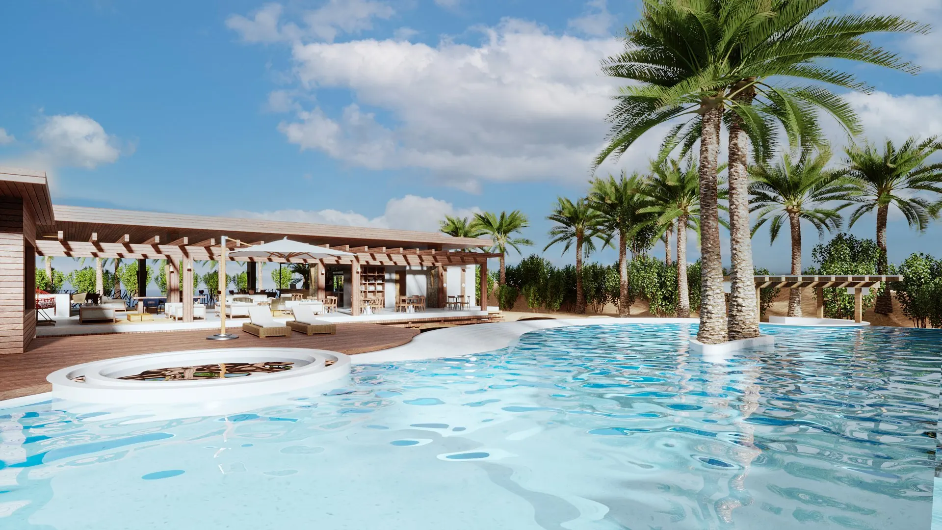 The Vila Cangalha leisure area